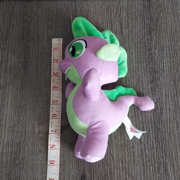 MLP Spike Dragon Plush Purple Green My Little Pony Stuffed Toy Factory - Picture 3 of 4